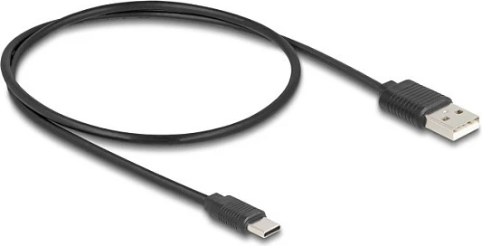 Mbajtës celulari me karikues wireless DeLOCK Qi 15W, me ftohje, USB-C, zi/gri