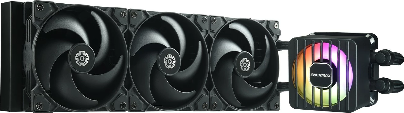 Ftohës uji Enermax LIQMAXFLO SR ELC-LMF360-SF, 360mm, LED, i zi