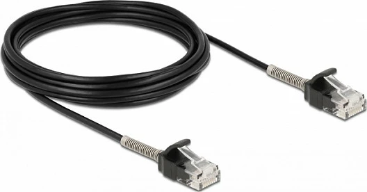 Kabllo rrjeti DeLOCK Cat6a RJ45 5 m, U/UTP, e zezë