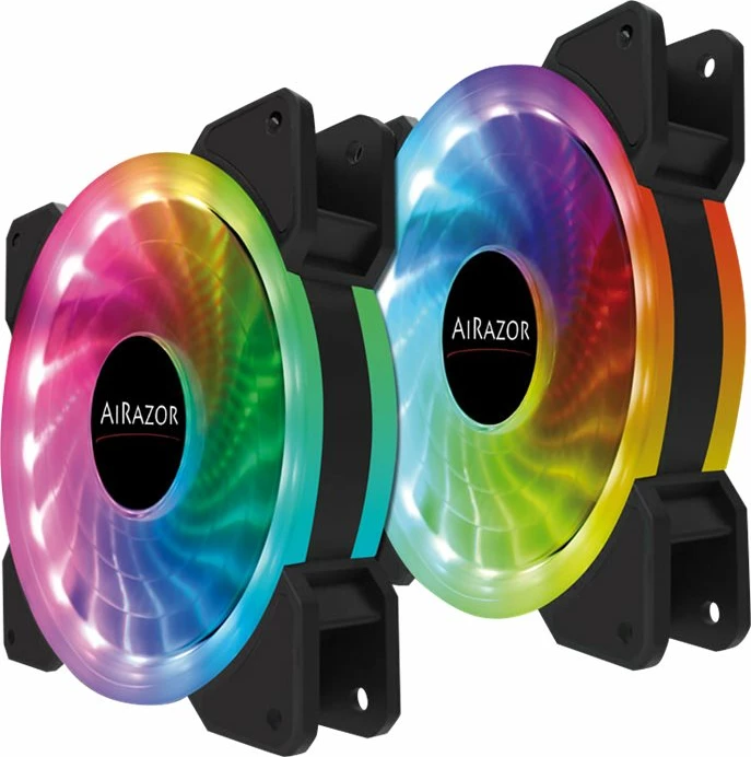 Ftohës për shtëpizë LC Power AiRazor LC-CF-PRO-RGB-COMBO - E zezë