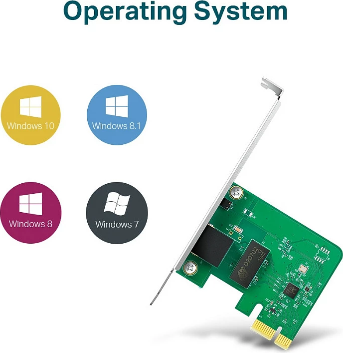 Kartë rrjeti TP-Link TG-3468, PCI Express, Ethernet, 2000 Mbit/s, Gri