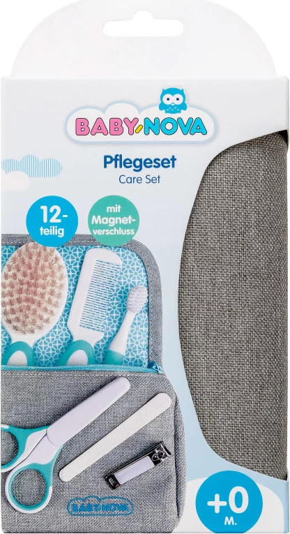Set 12-copësh për përkujdesje të bebës Baby Nova 