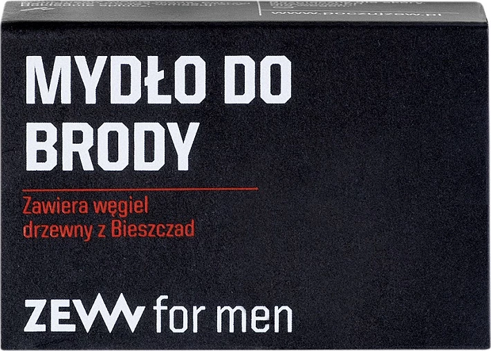 Sapun për mjekër Zew For Men me karbon nga Bieszczady për burra 85ml