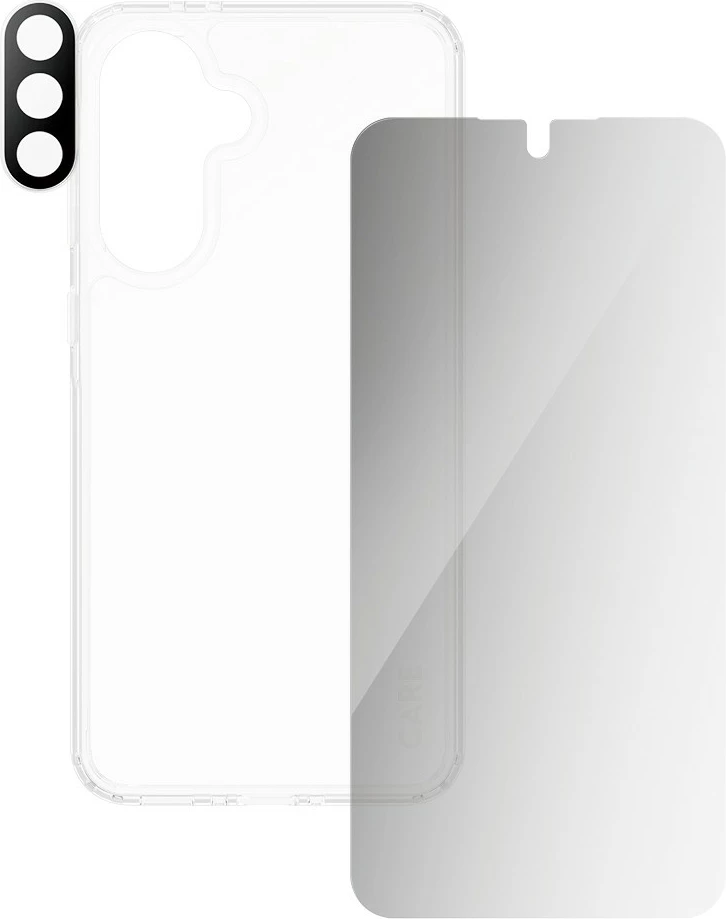 Mbështjellës PanzerGlass CARE Flagship 3-in-1 për Samsung Galaxy A36 5G, transparent