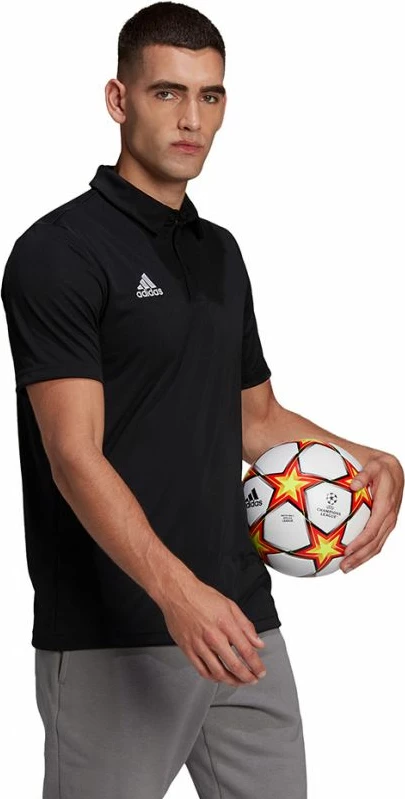 Maicë polo për meshkuj adidas, e zezë [Madhësia: L]