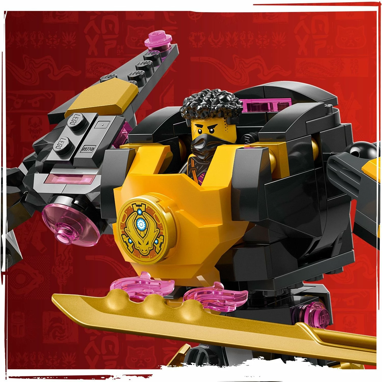 Set LEGO NINJAGO Arina Spinjitzu Battle Mech 71839, 213 pjesë