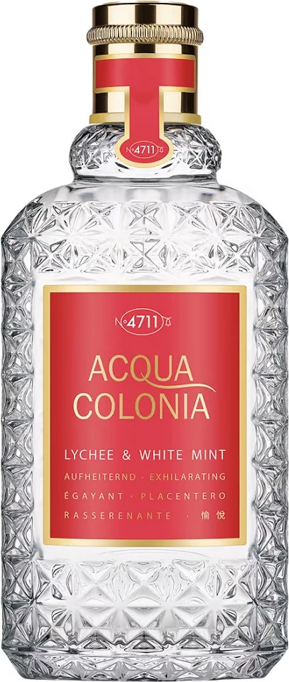 Eau de Cologne unisex 4711 Acqua Colonia Lychee & White Mint 100ml
