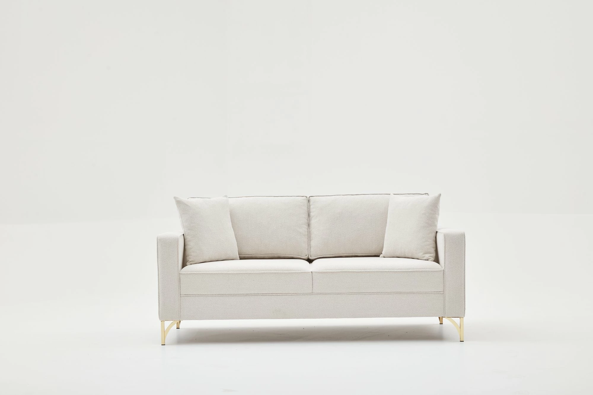 Divan dy vendësh Atelier del Sofa, Berlin, krem, ar