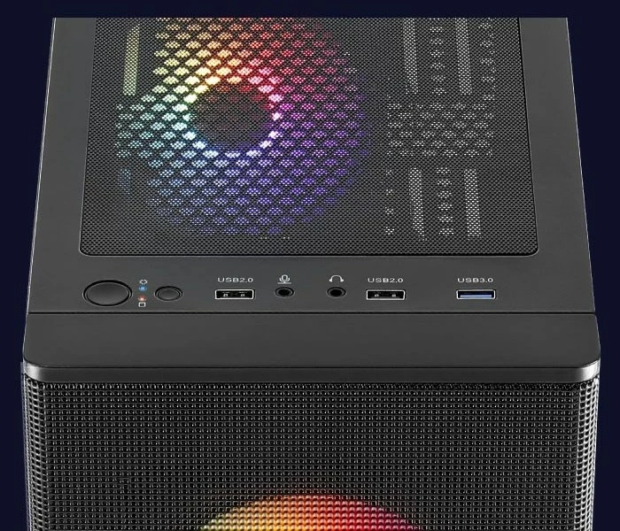 Kasë Aerocool PGS Designer-G-BK-V1, e zezë