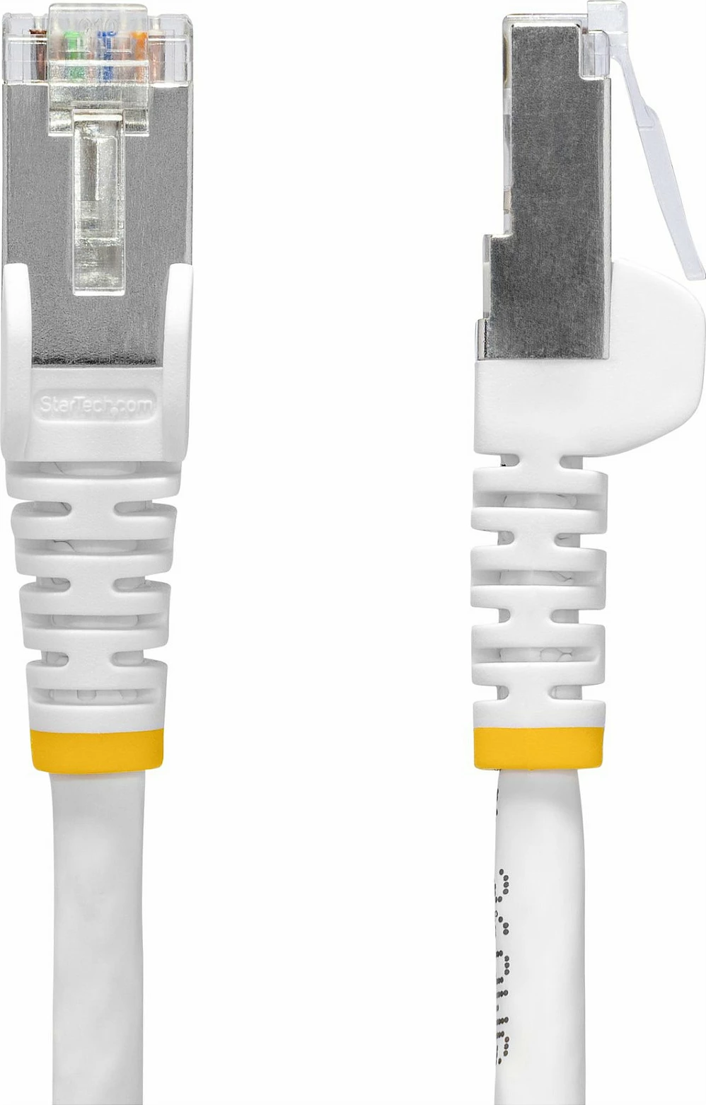 Kabllo rrjeti StarTech CAT8 RJ45 0.5m, 40Gbps, PoE++ (100W), S/FTP, LSZH, e bardhë