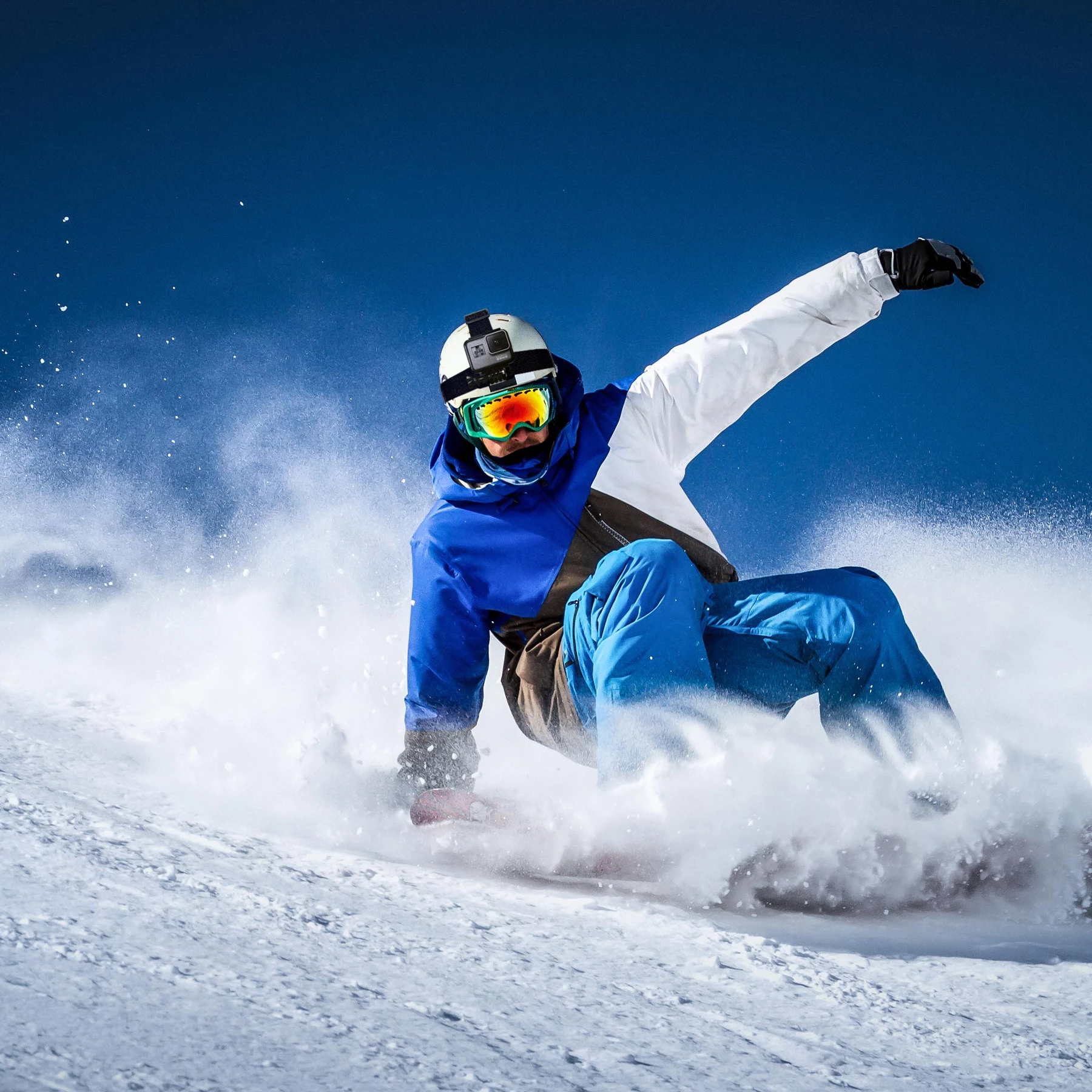 Set aksesorësh universal 63‑në‑1, Hurtel, për kamera sportive GoPro/DJI/Insta360/SJCam/Eken, me kuti transporti