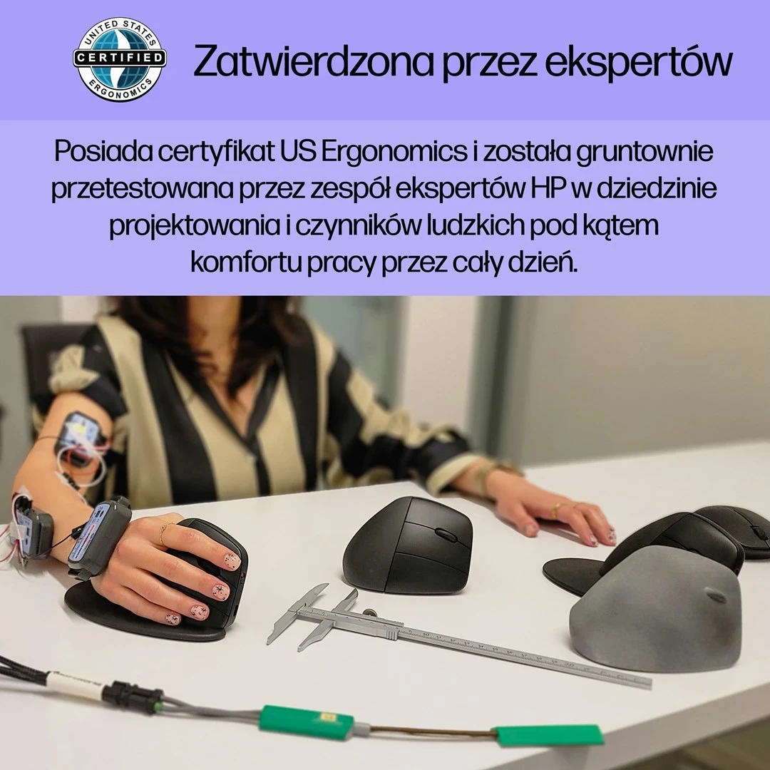 Maus wireless HP 920, Ergonomik, i zi