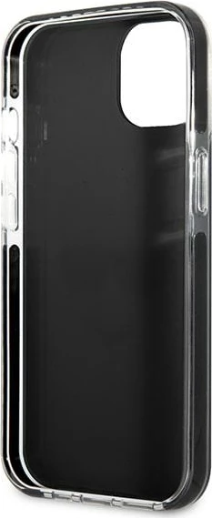 Mbështjellës Karl Lagerfeld KLHCP13STPE2TK për iPhone 13 mini, hardcase, i zi