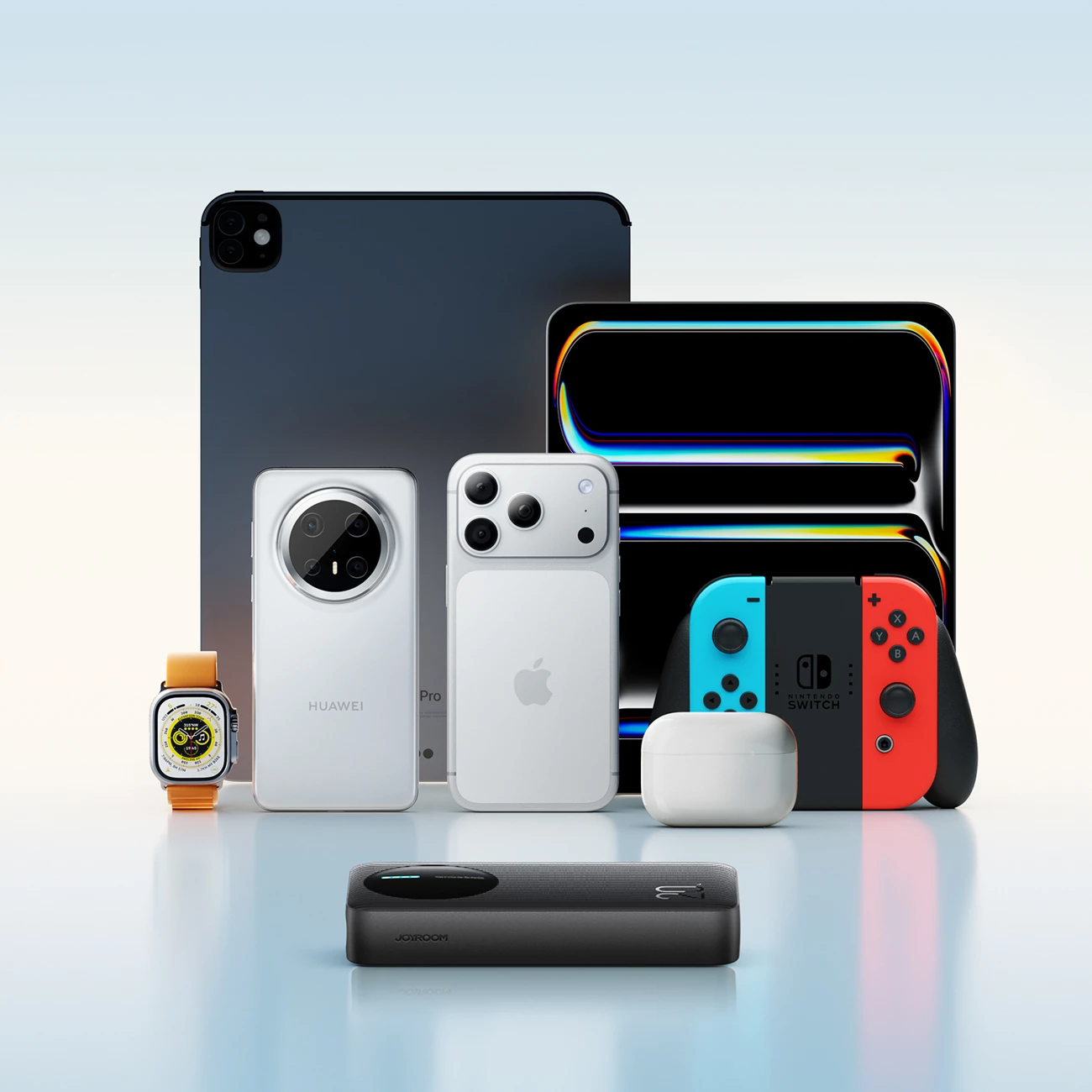 Powerbank Joyroom JR-PBF14 Pro 20000mAh 22.5W me ekran digjital, 2x USB-A 1x USB-C, e zezë