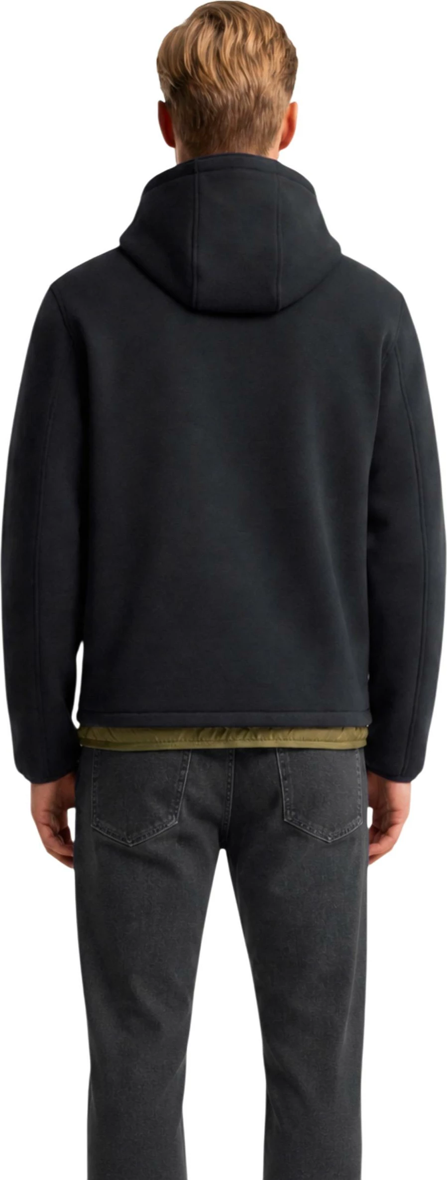 Jakne për meshkuj Kway Jack Spacer Nylon Double K8142YW, e zezë [Madhësia: M]