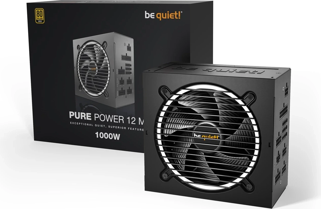 Furnizues i energjisë be quiet! Pure Power 12 M 1000 W ATX i zi