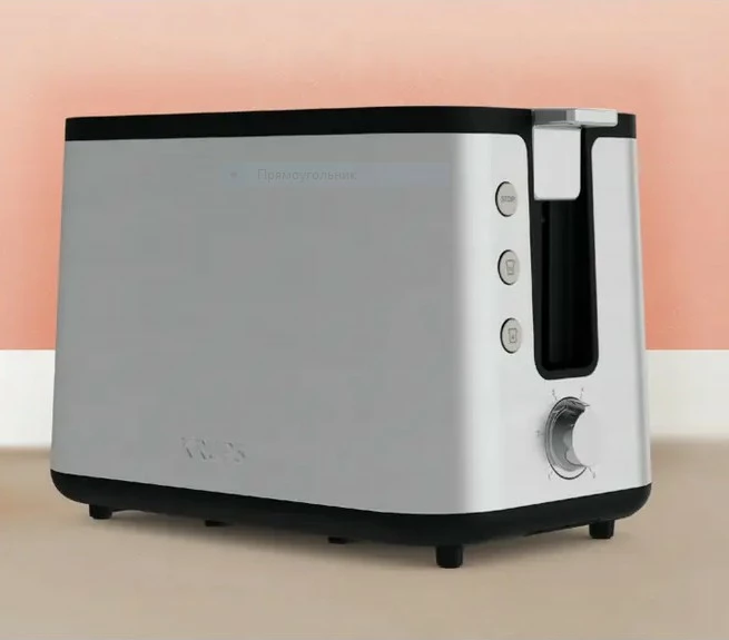Tostier Krups KH442D, 2 feta, 850W, inoks