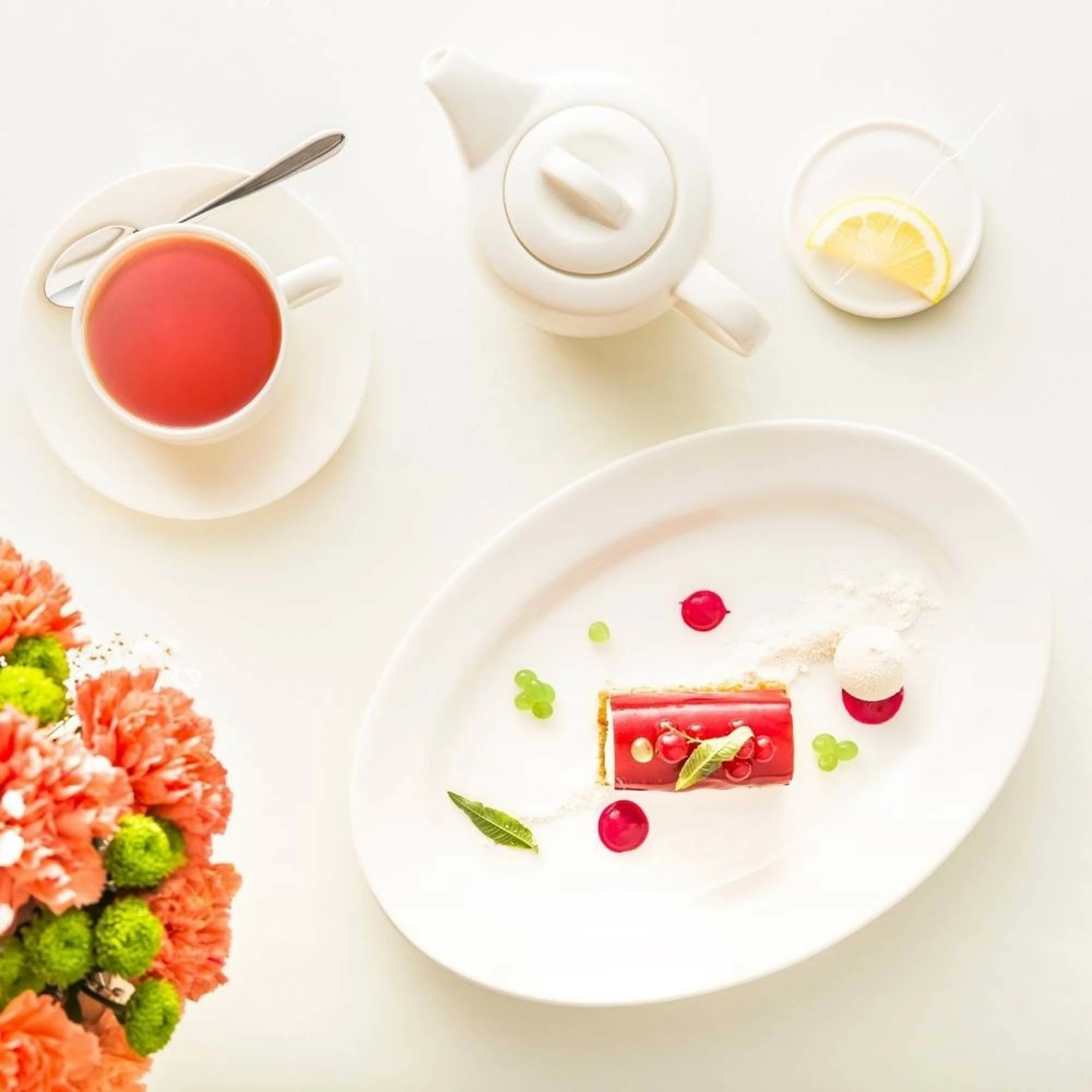 Pjatë ovale Fine Dine Crema 210x140 mm, krem, set 6 copë