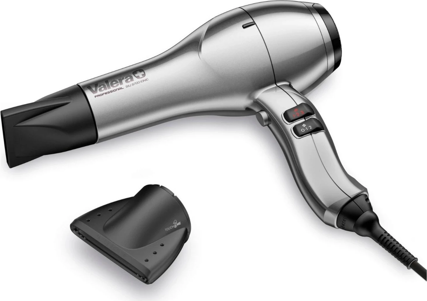 Tharëse flokësh Valera Swiss Silent Jet 8700 Ionic, argjendtë