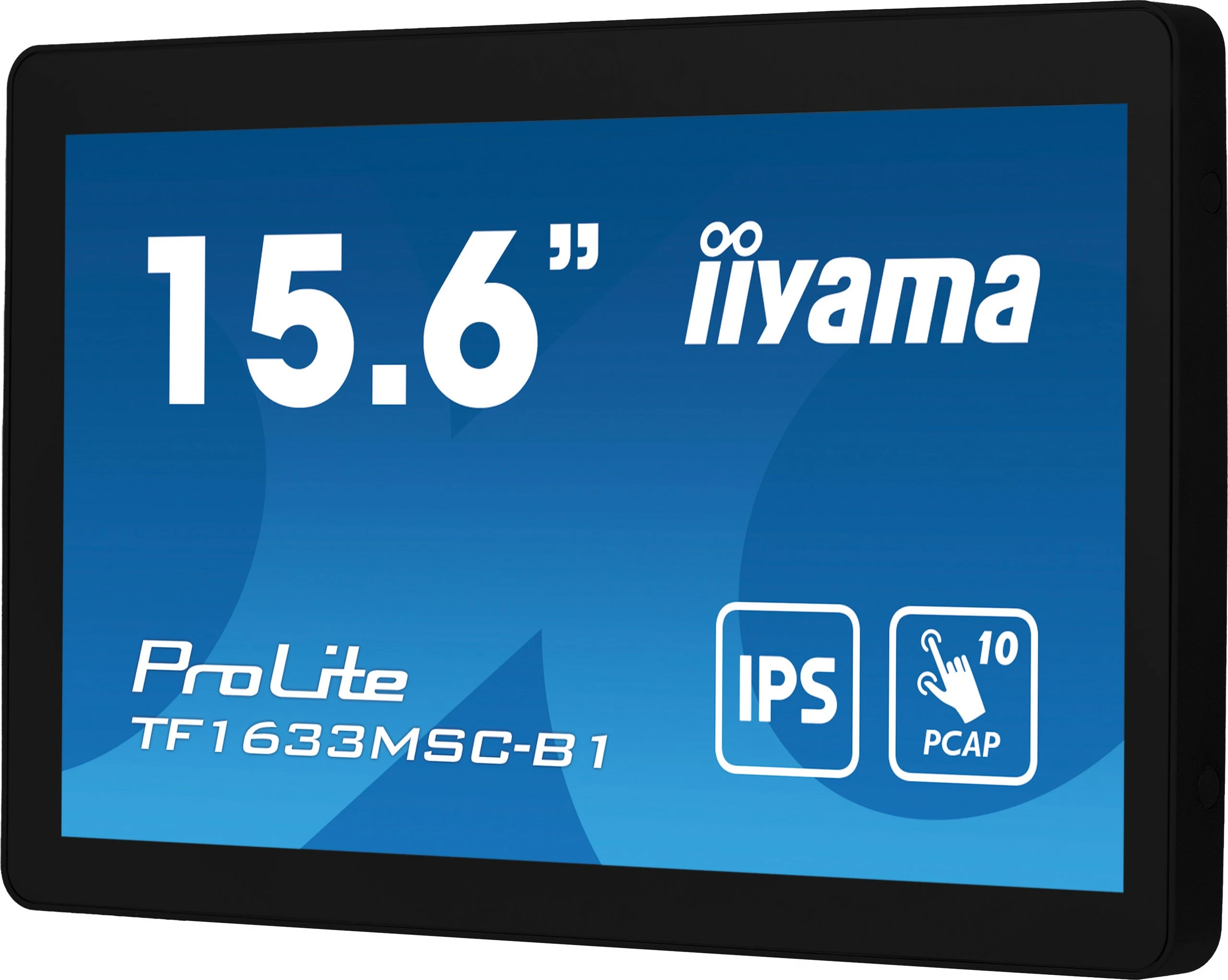 Monitor me prekje iiyama ProLite TF1633MSC-B1, 15.6 inç, Full HD, IPS, i zi