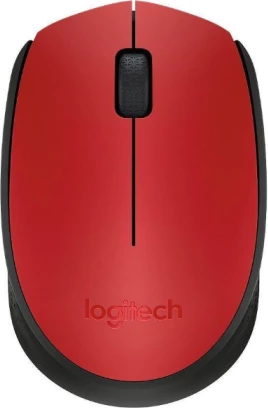 Maus wireless Logitech M171 optik nano USB 3 butona, i kuq