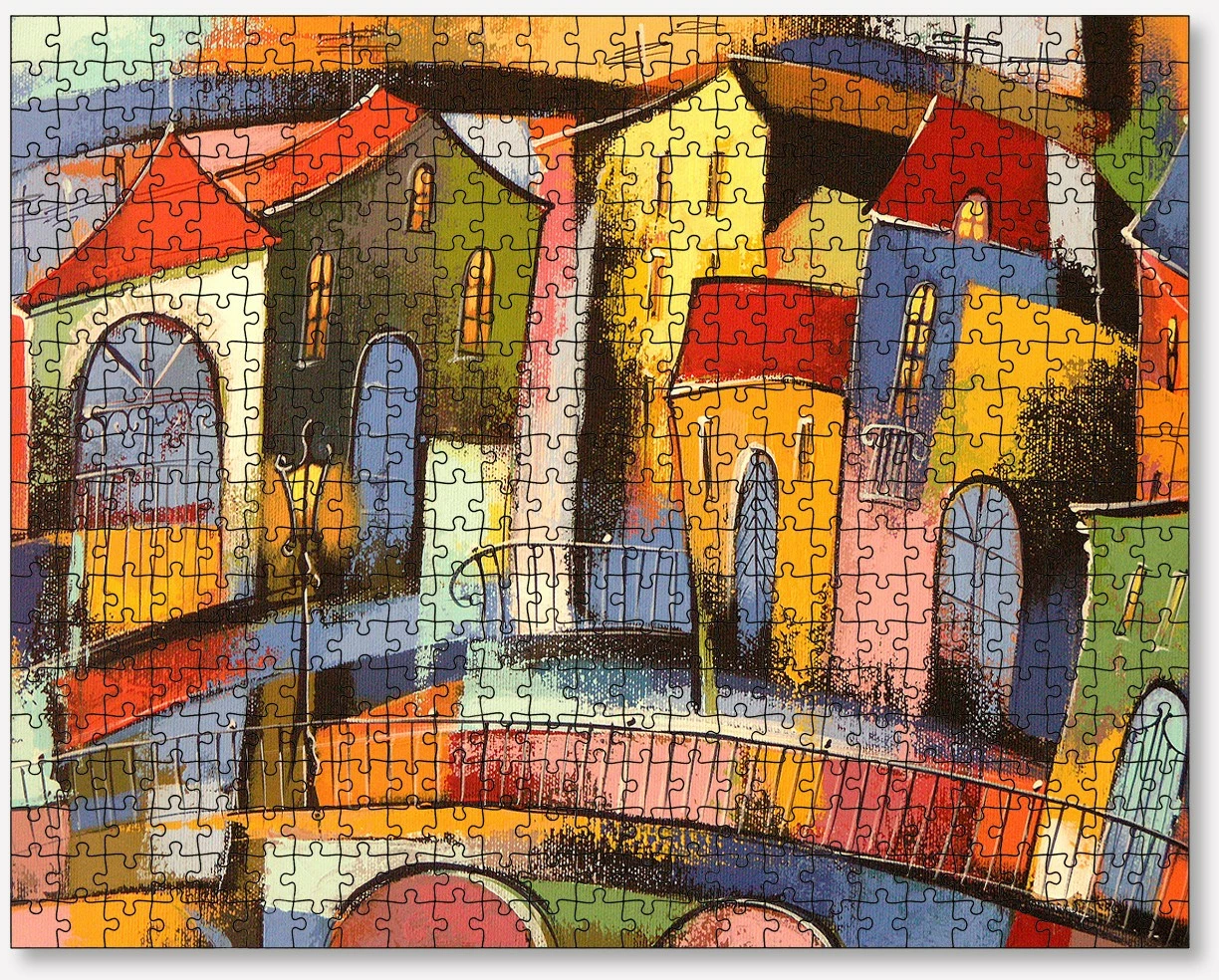 Puzzle 1000 copë, Evila Originals, shumëngjyrësh, PZL_0131_1000