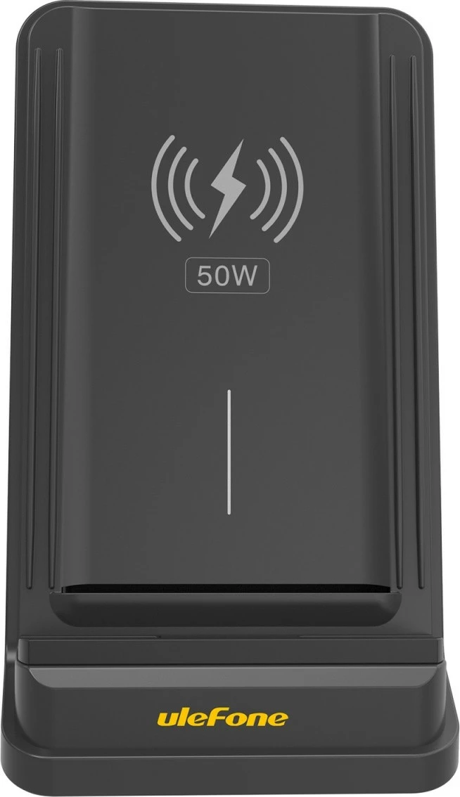 Karikues induktiv Ulefone WCS01, 50W, Docking Station, USB Type-C, Zi