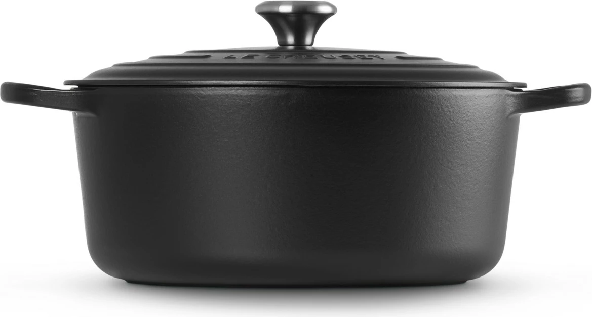 Tenxhere Le Creuset Signature 8.1L, 30cm, gize, e zezë