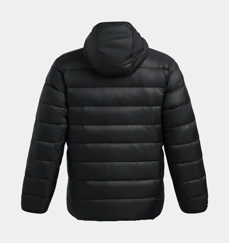 Jakne për meshkuj Under Armour Legend Down Hooded, e zezë [Madhësia: L]
