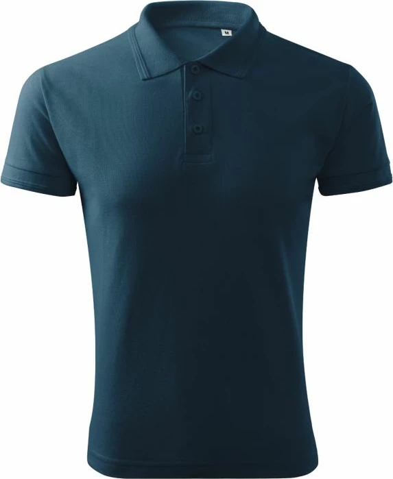 Polo maicë Malfini për meshkuj, blu marine