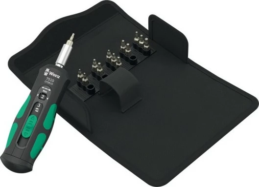 Set veglash Wera 14 copë, Safe-Torque Speed 7510, me kuti, e zezë