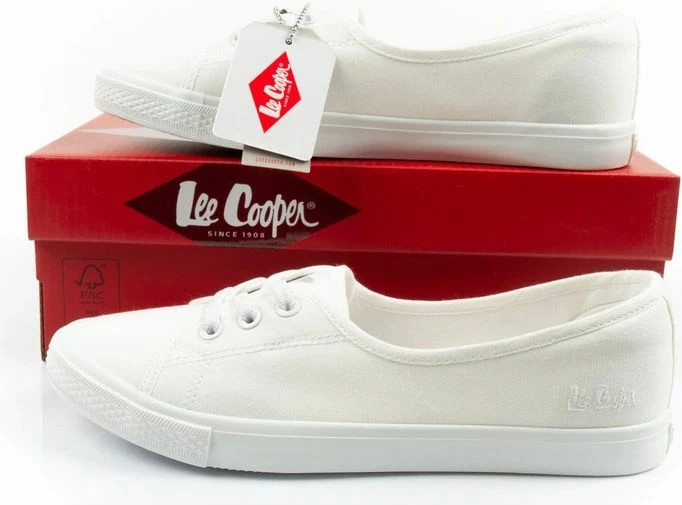 Atlete femra Lee Cooper slip-on baletka, të bardha
