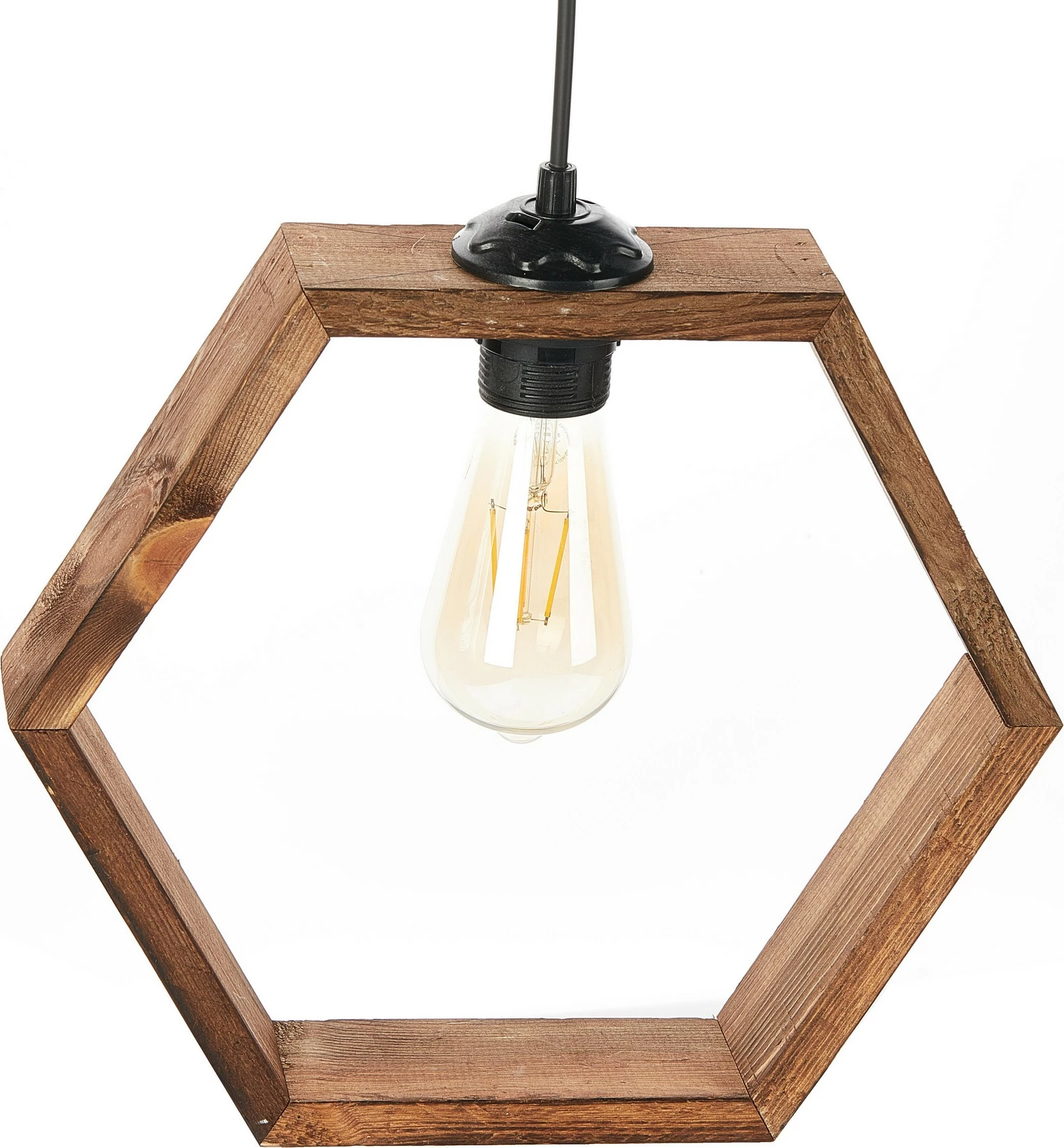 Llambë tavani prej druri, Opviq, Hexagon Antiquation