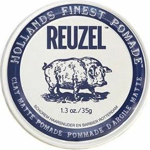 Pomadë mat për flokë Reuzel Clay Matte Pomade 35g