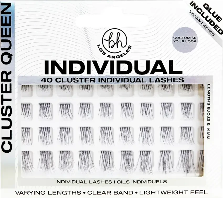 BH Cosmetics Natural Individual Lashes Cluster Queen