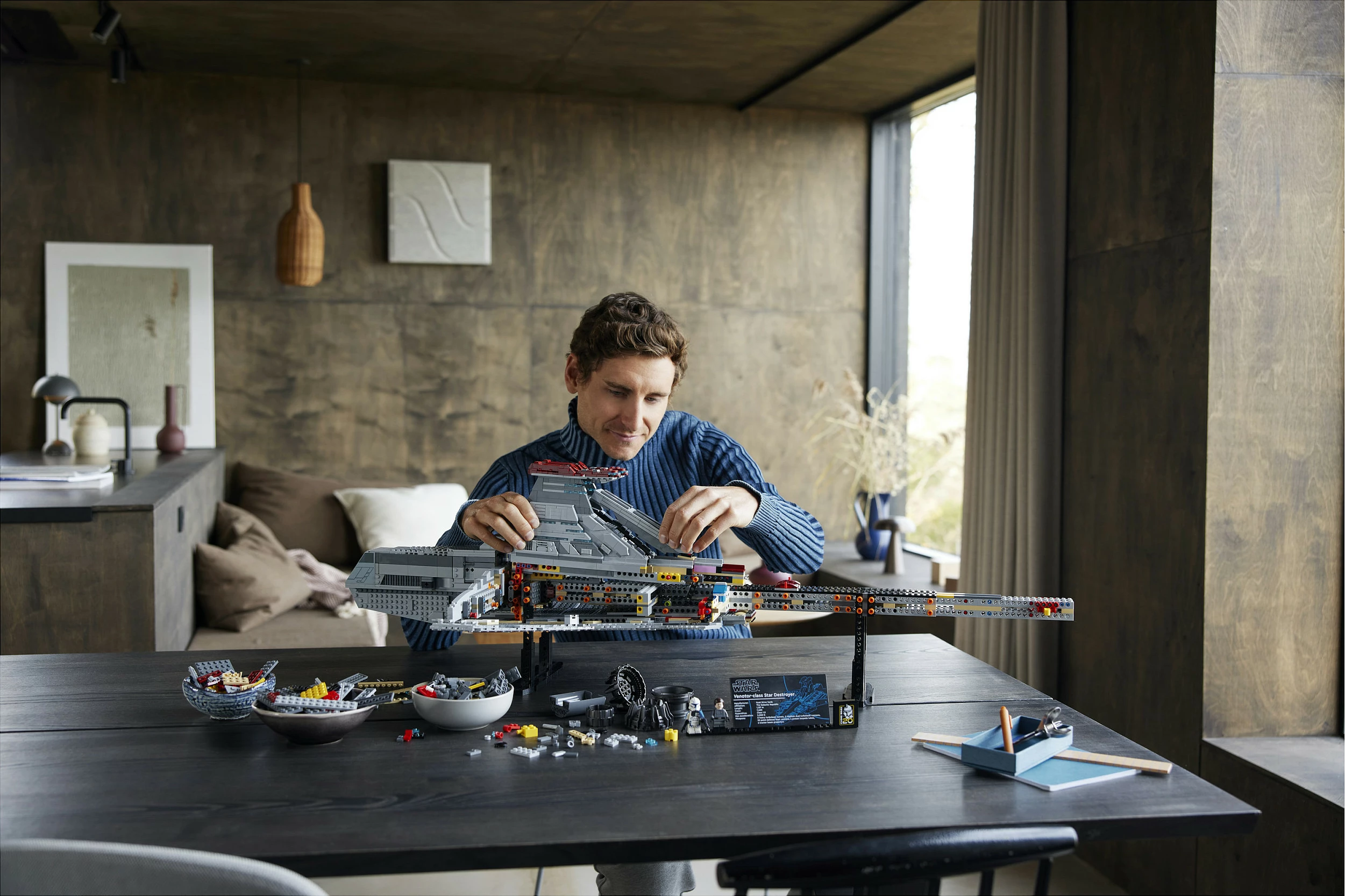 Set ndërtimi LEGO Star Wars Venator-Class Republic Attack Cruiser, 5374 pjesë, plastikë, shumëngjyrësh
