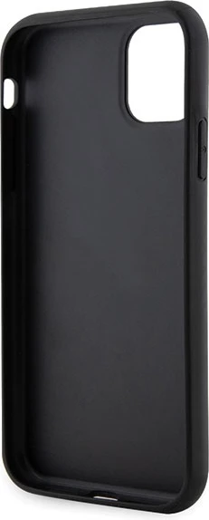 Mbështjellës Karl Lagerfeld KLHCN61G2CPS për iPhone 11/XR 6.1", Glitter Choupette Patch, Argjendtë