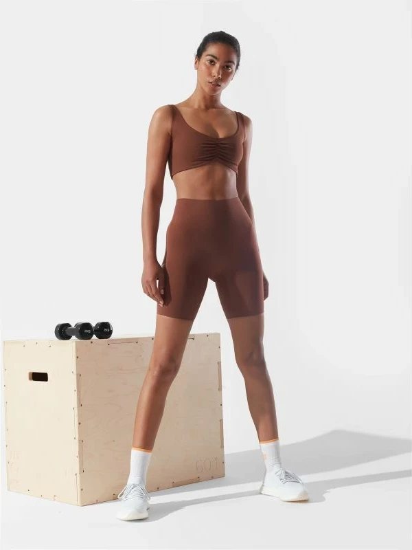 Hellonke për femra 4F, ngjyrë vjollcë-portokalli