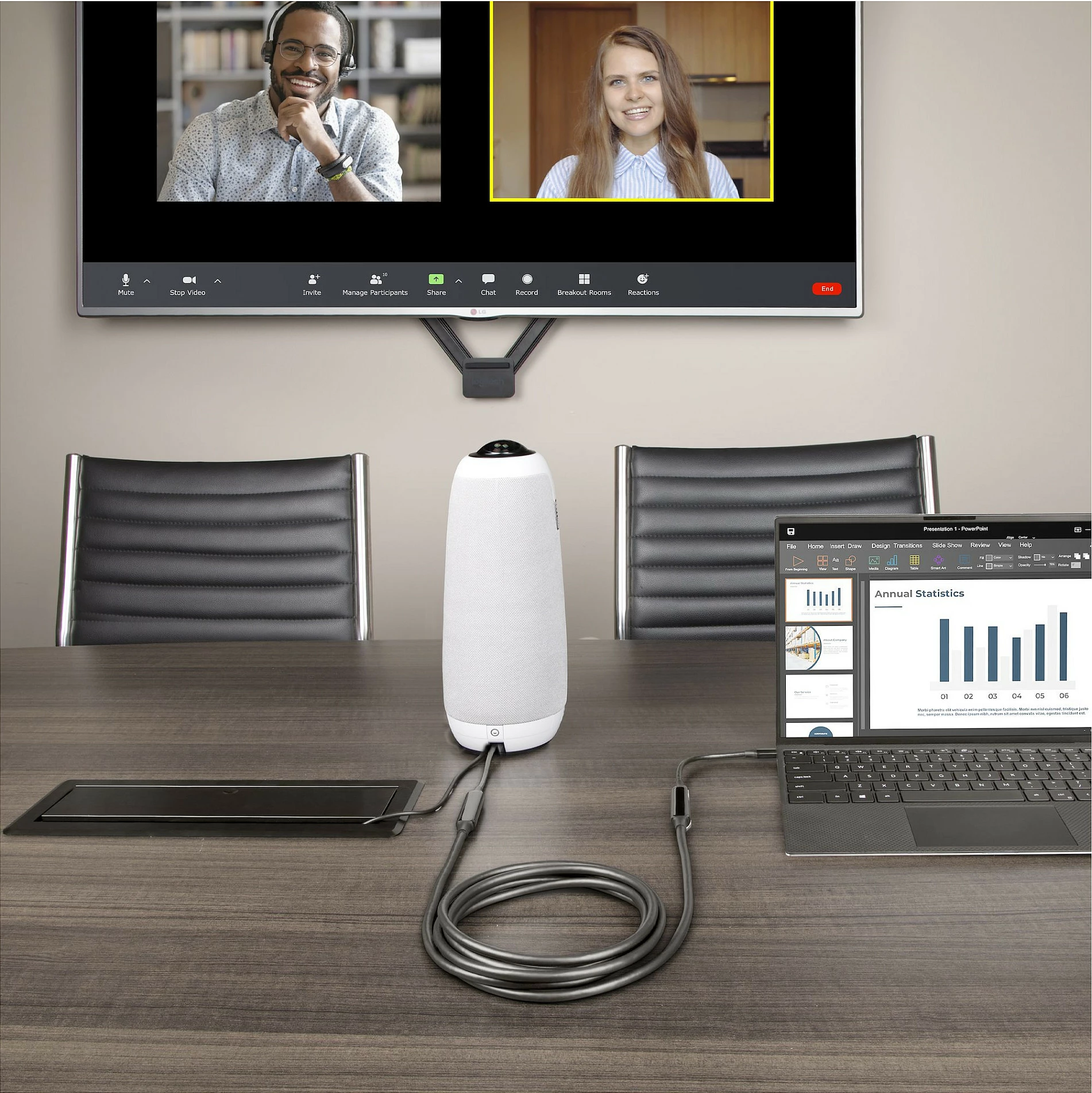 Kabllo USB-C StarTech 3m, Active, USB 3.2 Gen 2 10Gbps, PD 60W, 8K 60Hz, e zezë