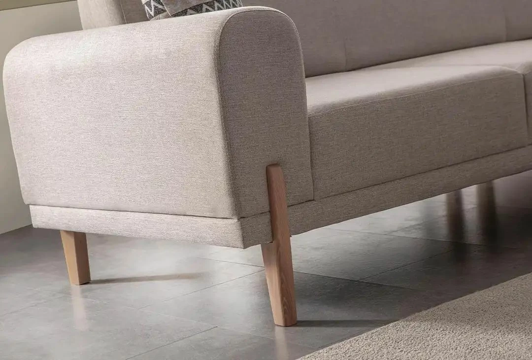 Kënd divan-krevat, ngjyrë krem, Atelier del Sofa, Relax Djathtas