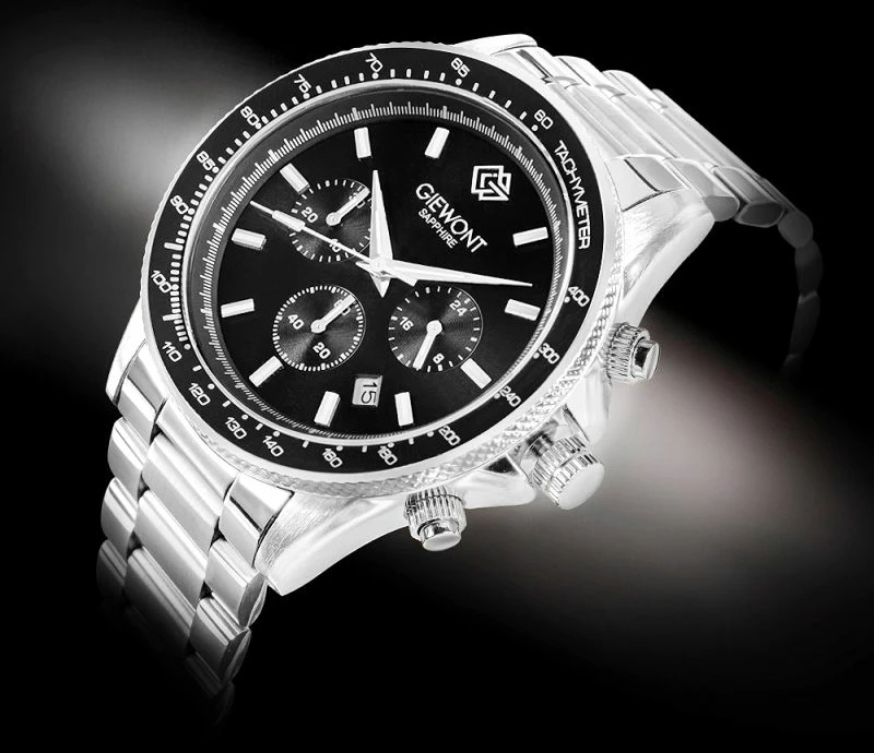 Orë dore për meshkuj Giewont, e zezë