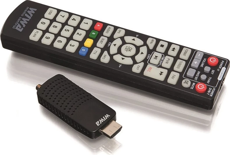 Tuner DVB-T/T2 WIWA H.265 MINI LED, i zi