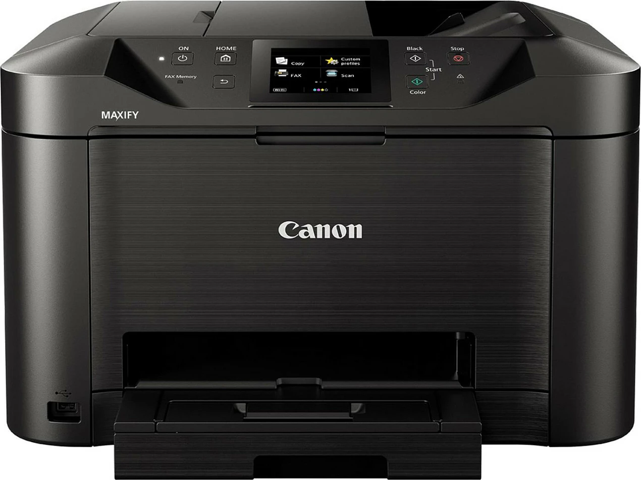 Printer multifunksional Canon MAXIFY MB5150, 4-në-1, duplex, ADF 50 fletë, Ethernet, i zi