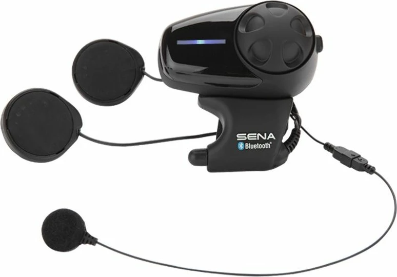 Set interkomi për motoçikleta SENA, i zi