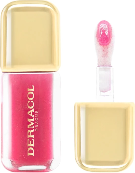 Vaj për buzë Dermacol Diamond Lip Oil 05 Rose Flame për femra 4.8ml