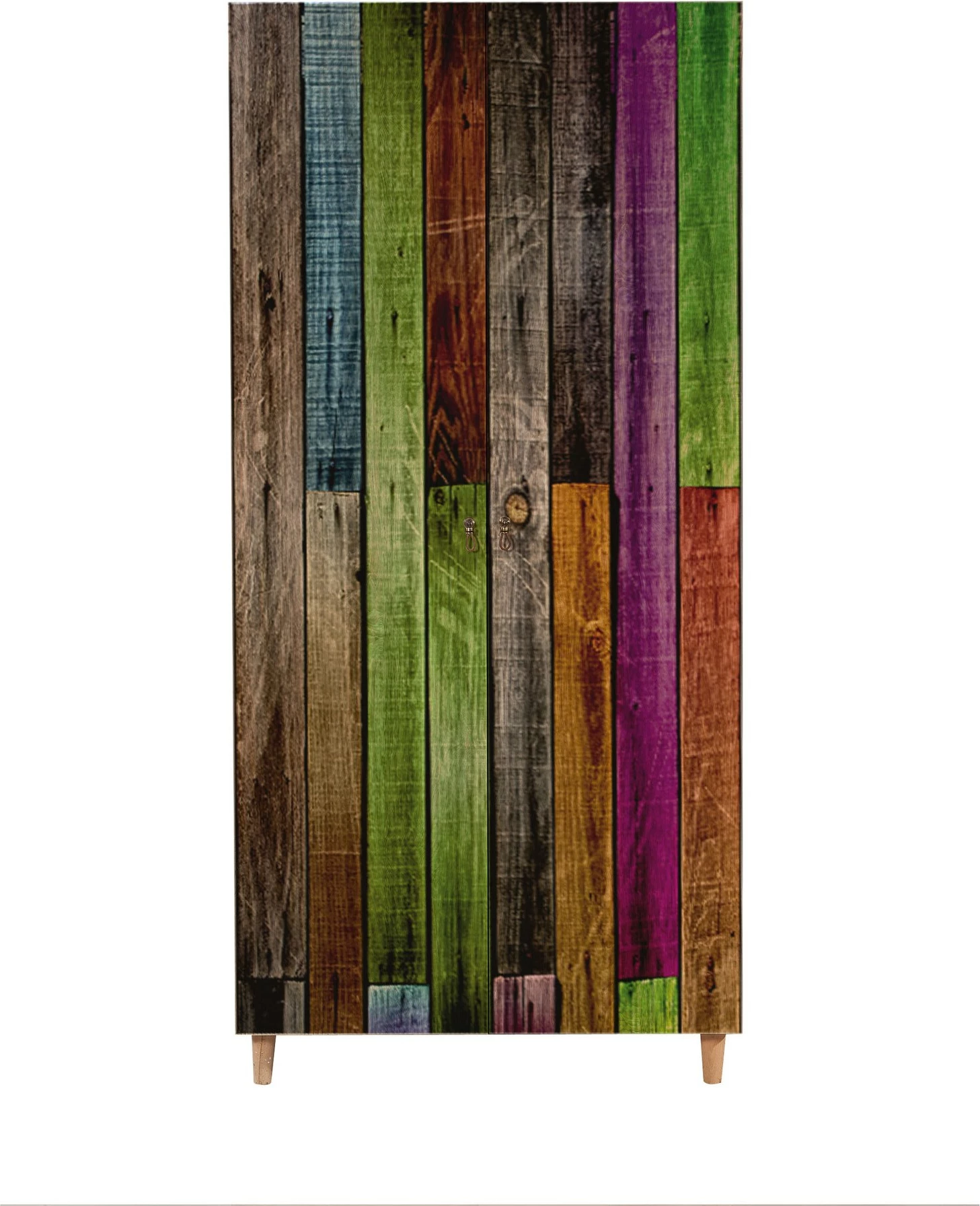 Dollap Hanah Home, Stil - 726, ngjyrë lisi Sonoma, me dizajn modern