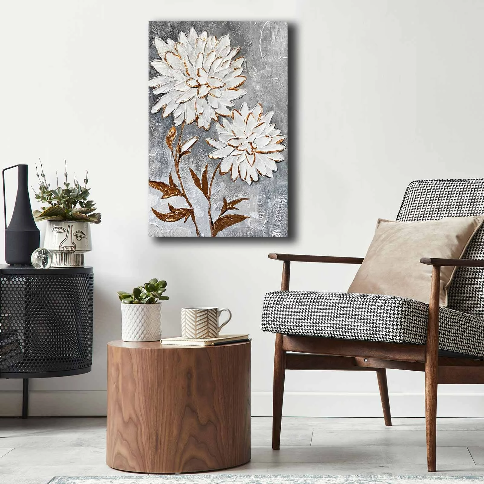 Pikturë dekorative në kanavacë, shumëngjyrëshe, 45x70cm, 4570GSC-016