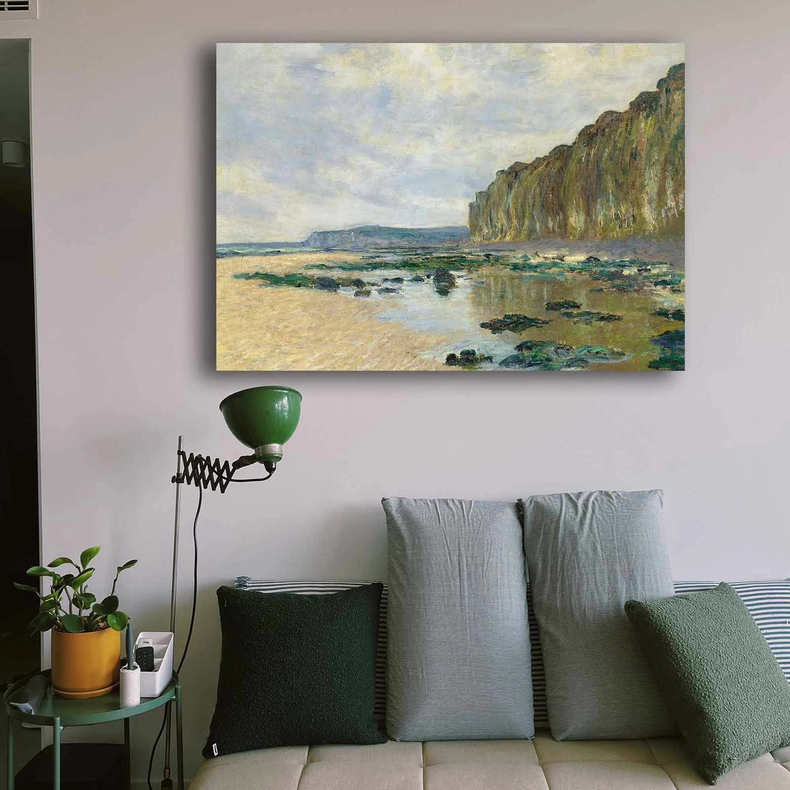 Pikturë dekorative në kanavacë, Monet, shumëngjyrëshe, 70x100cm