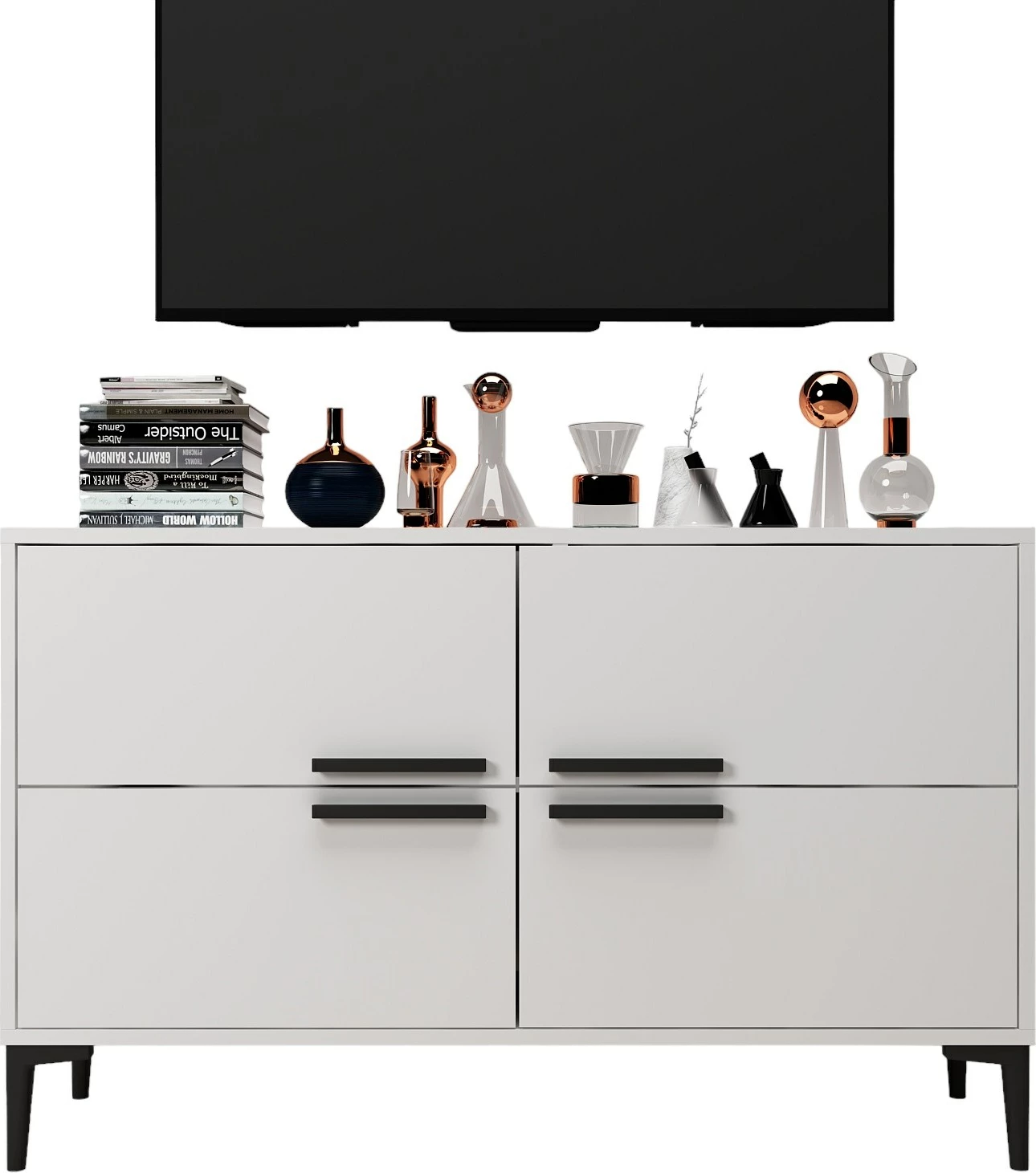 Komodë për TV Hanah Home, e bardhë