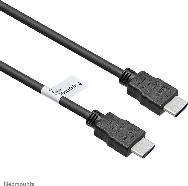 Kabllo HDMI Neomounts HDMI6MM, 2 m, HDMI 1.4, 10.2 Gbps, e zezë